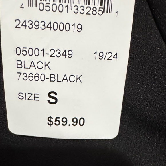 Windsor Black Mini Dress with Silver Accents - Picture 2 of 2